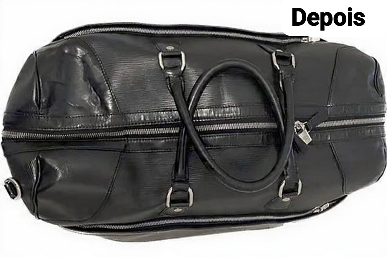 Zíper de bolsa finalizado