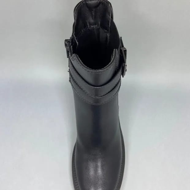 Bota feminina de inverno preta 2